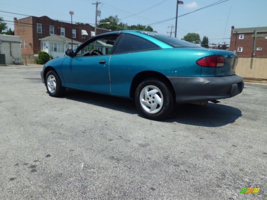 1997 Cavalier Coupe - Green Metallic / Light Gray photo #16