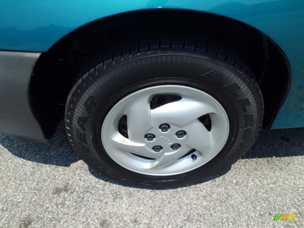 1997 Cavalier Coupe - Green Metallic / Light Gray photo #18
