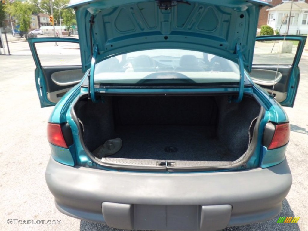 1997 Cavalier Coupe - Green Metallic / Light Gray photo #30