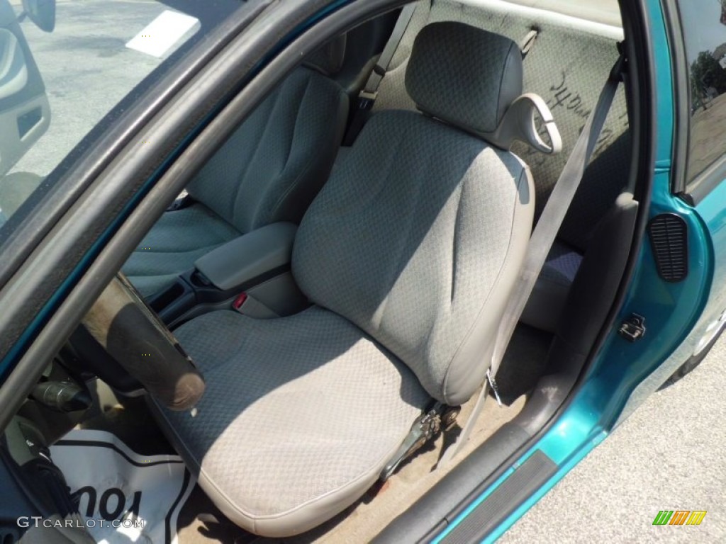 1997 Cavalier Coupe - Green Metallic / Light Gray photo #42