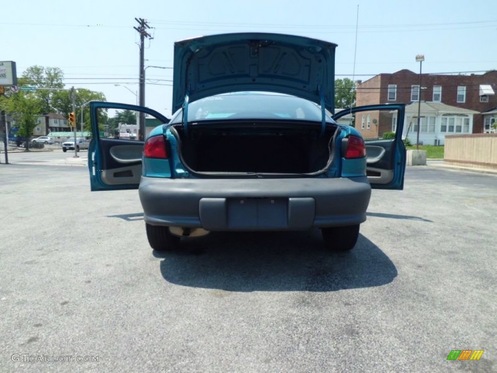 1997 Cavalier Coupe - Green Metallic / Light Gray photo #56