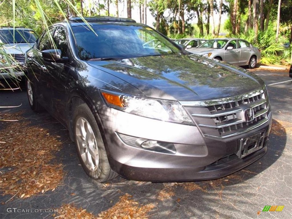 2010 Accord Crosstour EX-L - Polished Metal Metallic / Black photo #1