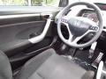 Black 2010 Honda Civic Si Coupe Steering Wheel