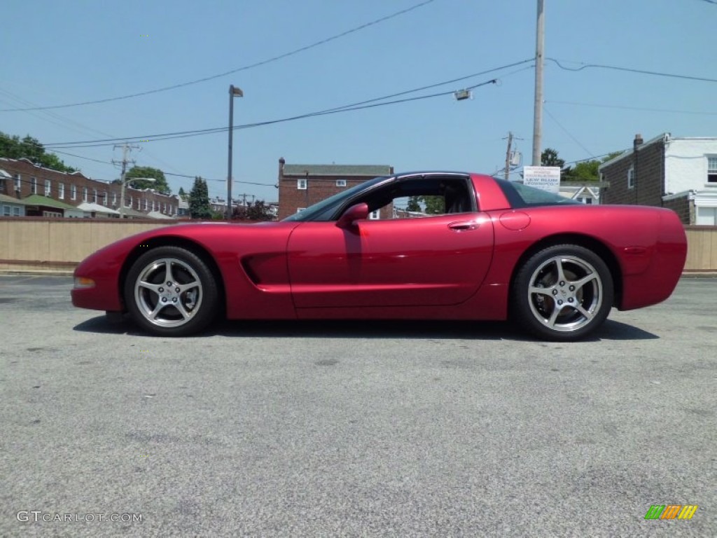 Magnetic Red Metallic 2004 Chevrolet Corvette Coupe Exterior Photo #66989105