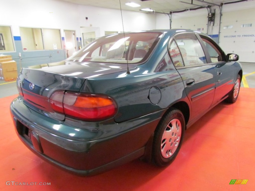 1998 Malibu Sedan - Dark Jade Green Metallic / Medum Gray photo #8