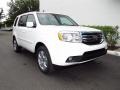 2012 White Diamond Pearl Honda Pilot EX-L  photo #1