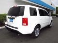 2012 White Diamond Pearl Honda Pilot EX-L  photo #3