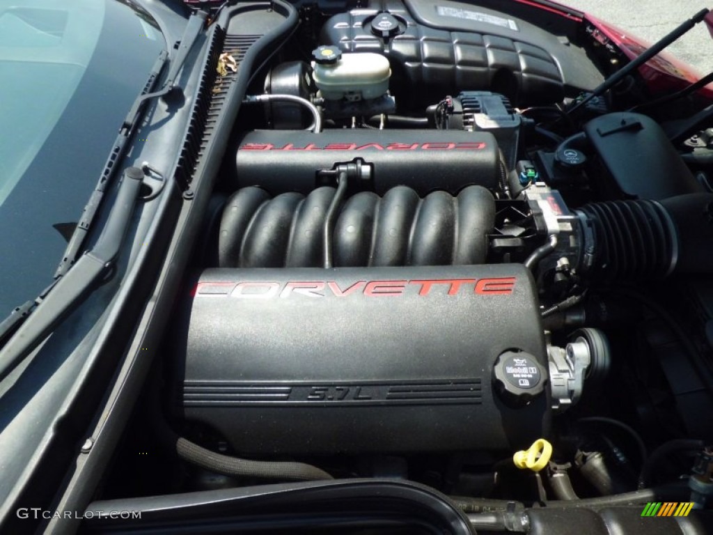 2004 Chevrolet Corvette Coupe 5.7 Liter OHV 16-Valve LS1 V8 Engine Photo #66989440