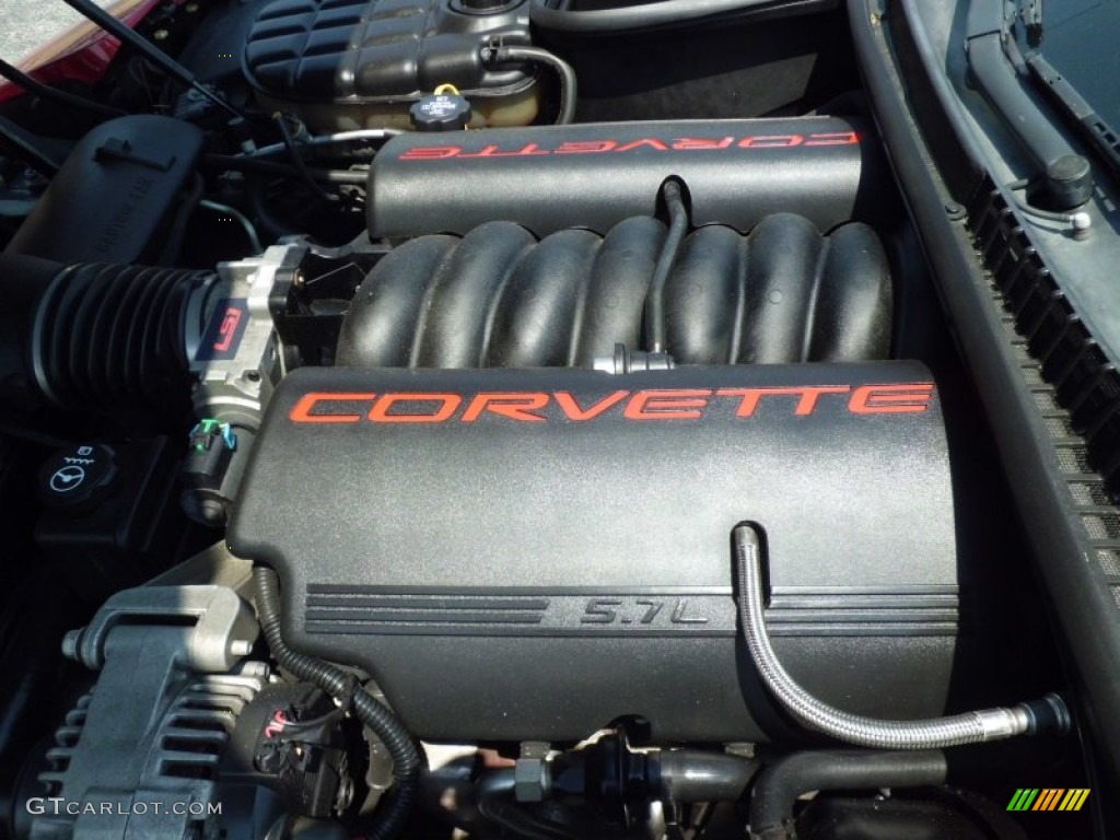 2004 Chevrolet Corvette Coupe 5.7 Liter OHV 16-Valve LS1 V8 Engine Photo #66989464
