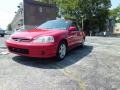 2000 Milano Red Honda Civic EX Coupe  photo #3