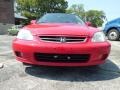 2000 Milano Red Honda Civic EX Coupe  photo #4