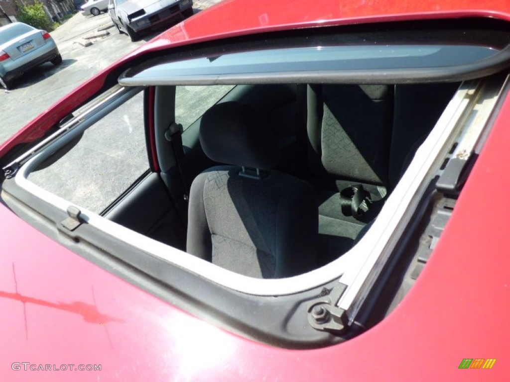 2000 Civic EX Coupe - Milano Red / Dark Gray photo #19