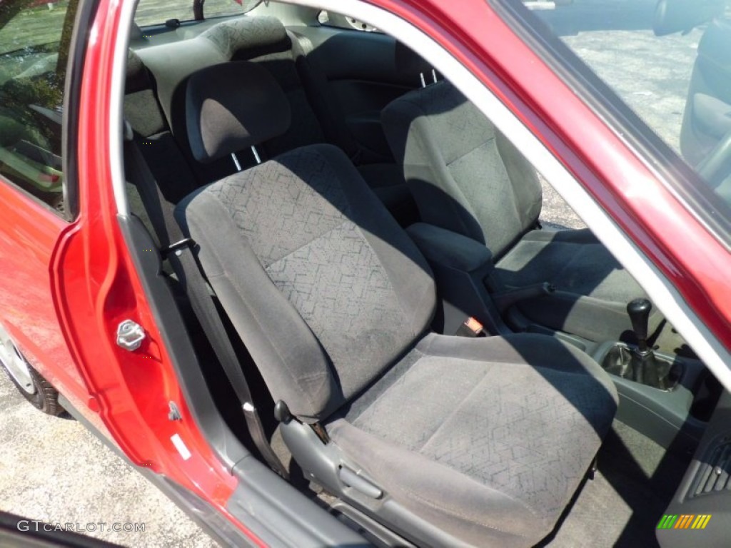 2000 Civic EX Coupe - Milano Red / Dark Gray photo #39