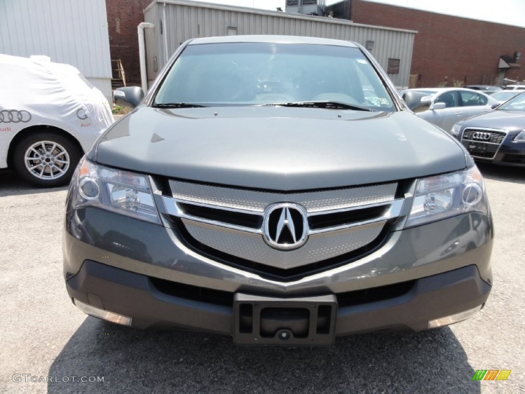 2007 MDX Technology - Nimbus Gray Metallic / Ebony photo #4