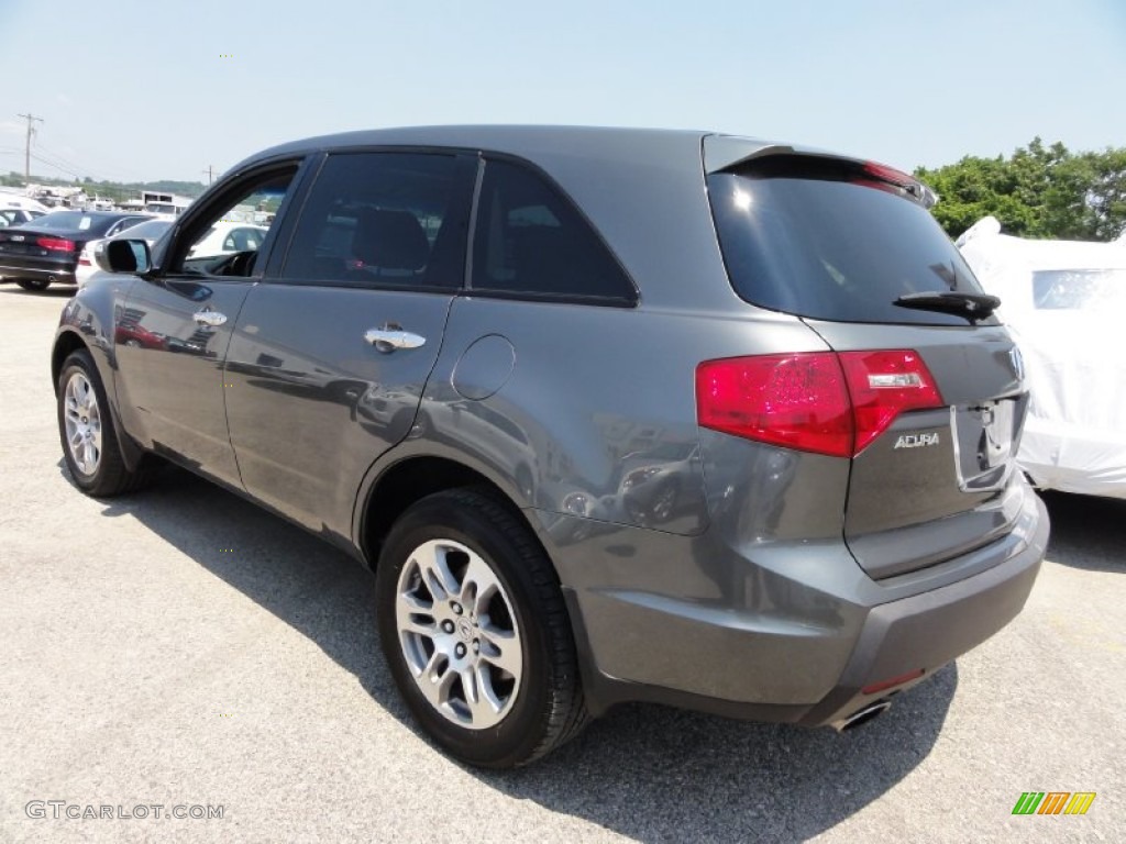 2007 MDX Technology - Nimbus Gray Metallic / Ebony photo #11