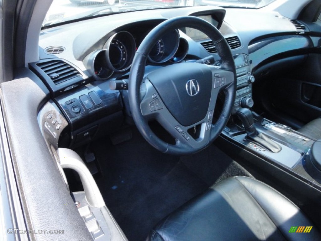 2007 MDX Technology - Nimbus Gray Metallic / Ebony photo #13
