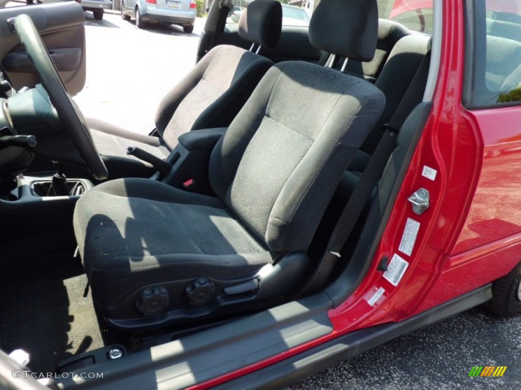 2000 Civic EX Coupe - Milano Red / Dark Gray photo #48