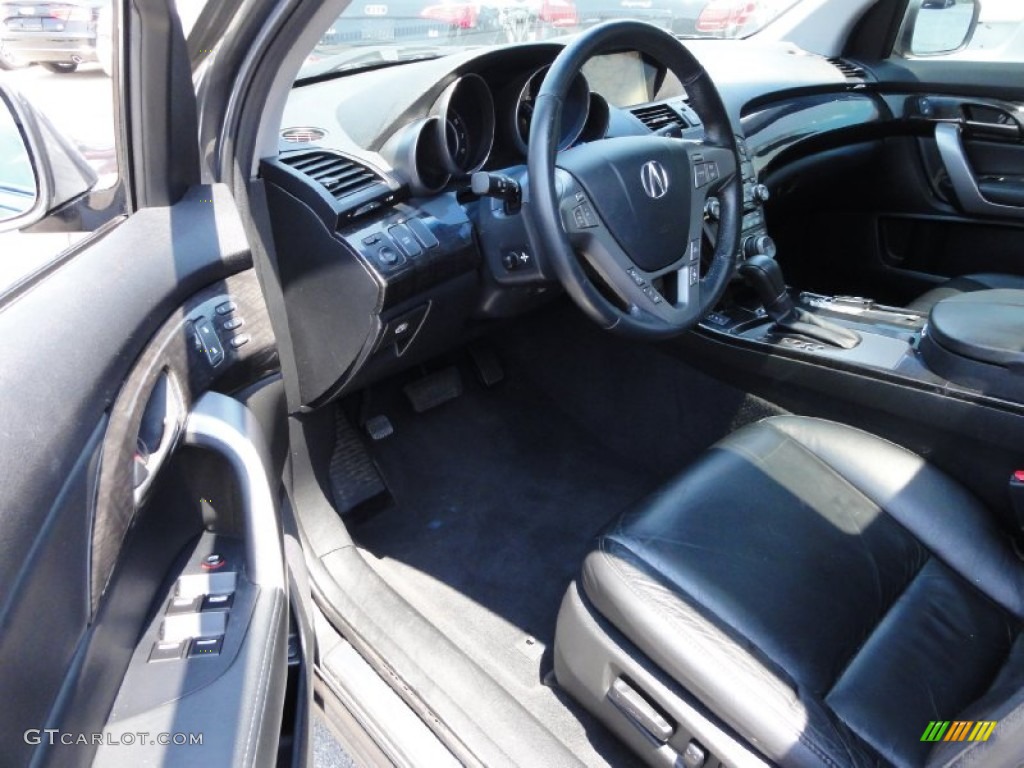 2007 MDX Technology - Nimbus Gray Metallic / Ebony photo #14