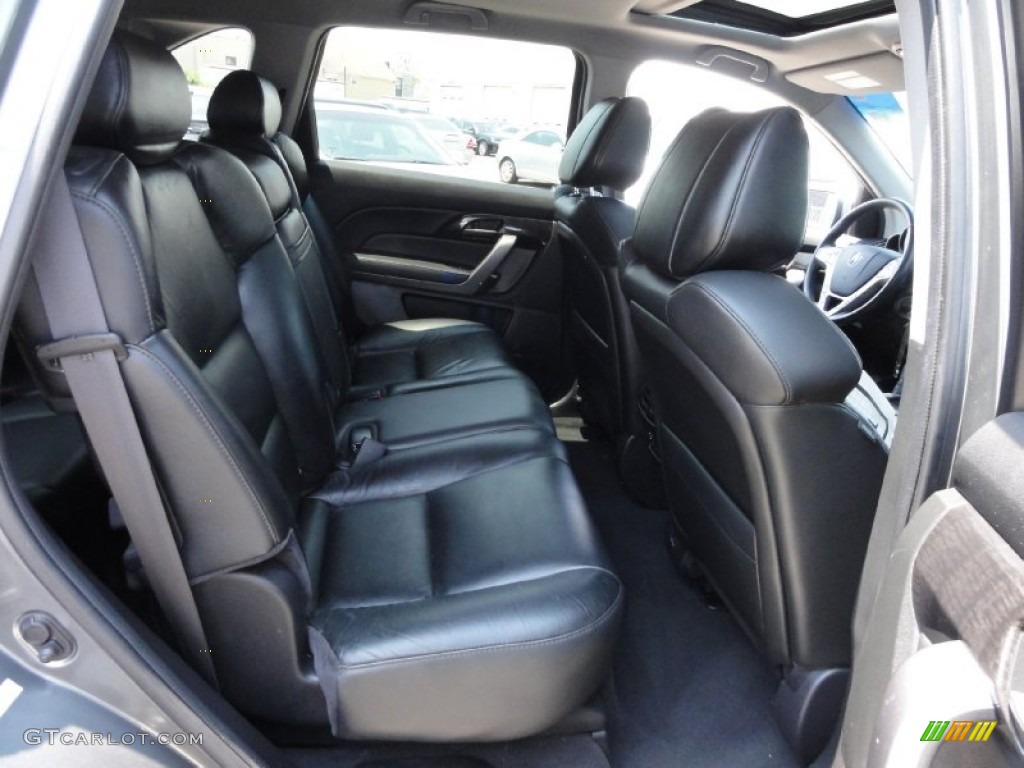 2007 MDX Technology - Nimbus Gray Metallic / Ebony photo #24