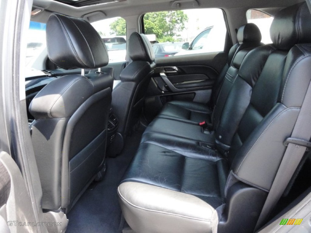 2007 MDX Technology - Nimbus Gray Metallic / Ebony photo #26