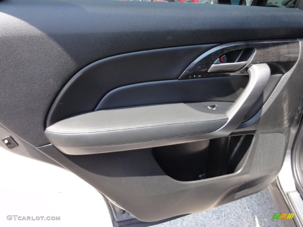 2007 MDX Technology - Nimbus Gray Metallic / Ebony photo #27