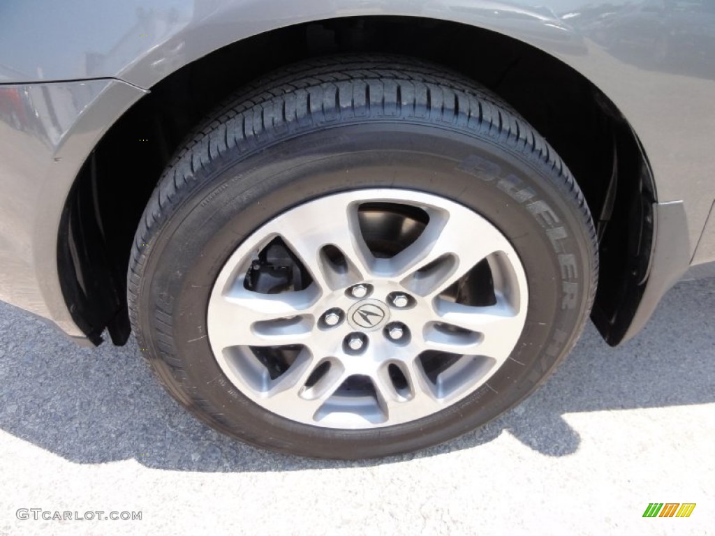 2007 MDX Technology - Nimbus Gray Metallic / Ebony photo #38