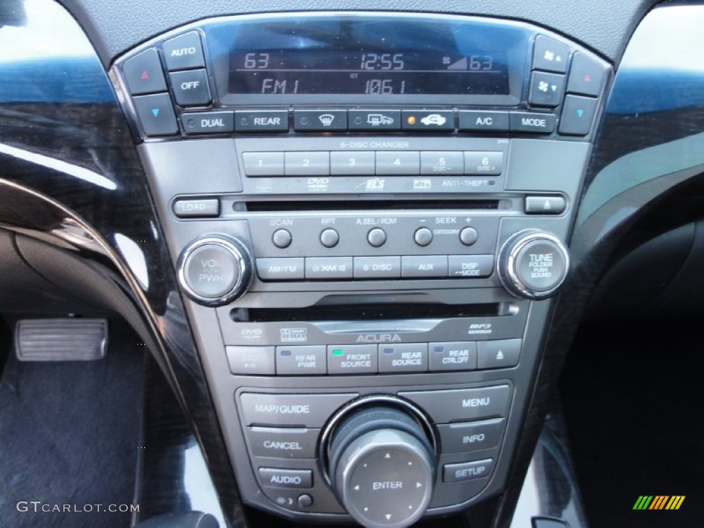 2007 MDX Technology - Nimbus Gray Metallic / Ebony photo #42