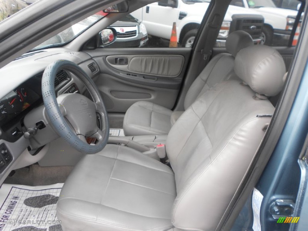 2001 Altima GLE - Opal Blue Metallic / Dusk photo #14