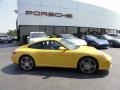 2010 Speed Yellow Porsche 911 Carrera 4S Coupe  photo #7