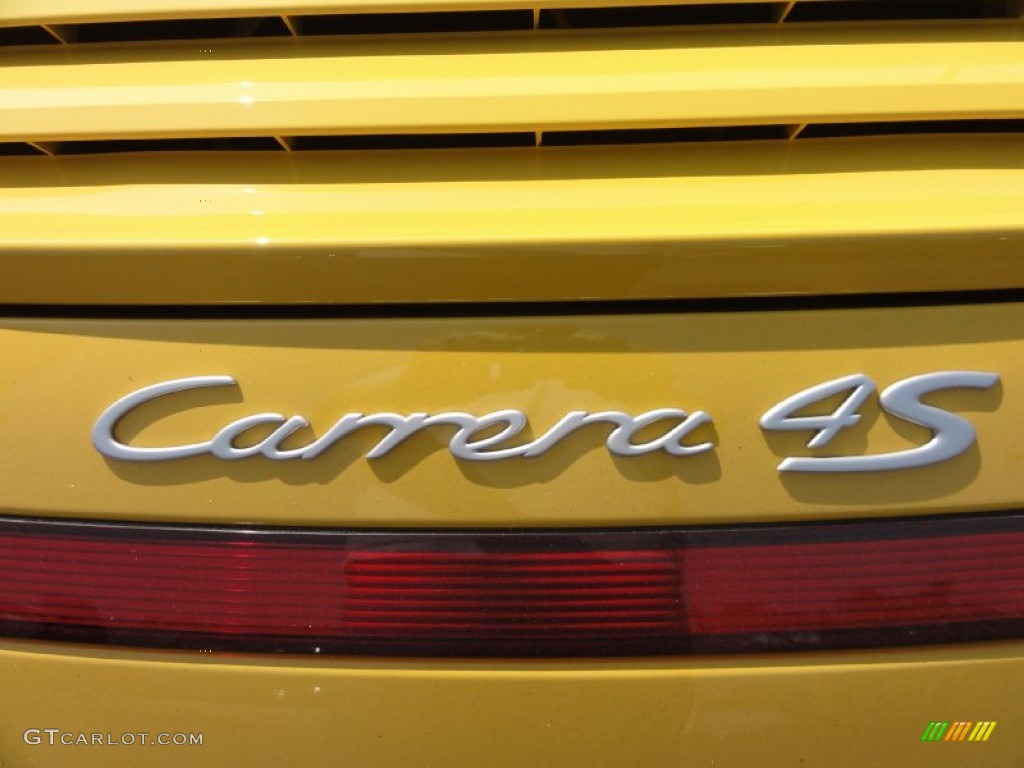 2010 911 Carrera 4S Coupe - Speed Yellow / Black photo #23