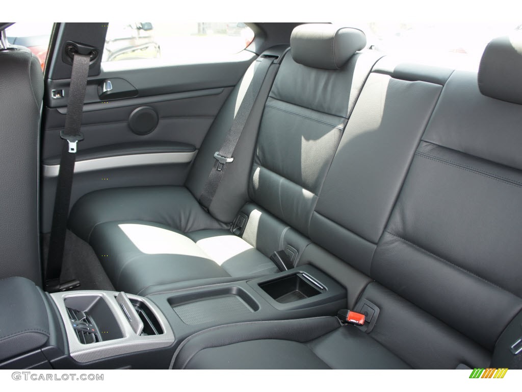 2012 BMW 3 Series 335is Coupe Rear Seat Photo #66992923