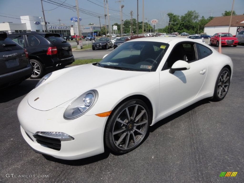 Carrara White 2012 Porsche New 911 Carrera Coupe Exterior Photo #66993055