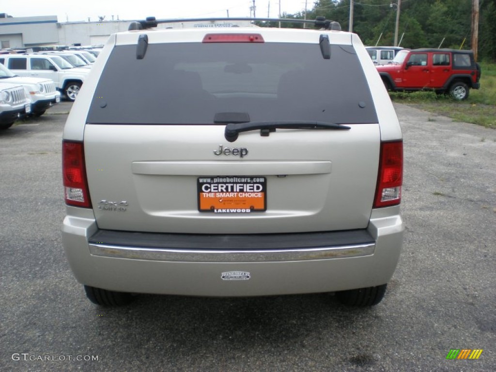 2007 Grand Cherokee Limited 4x4 - Light Graystone Pearl / Dark Khaki/Light Graystone photo #6