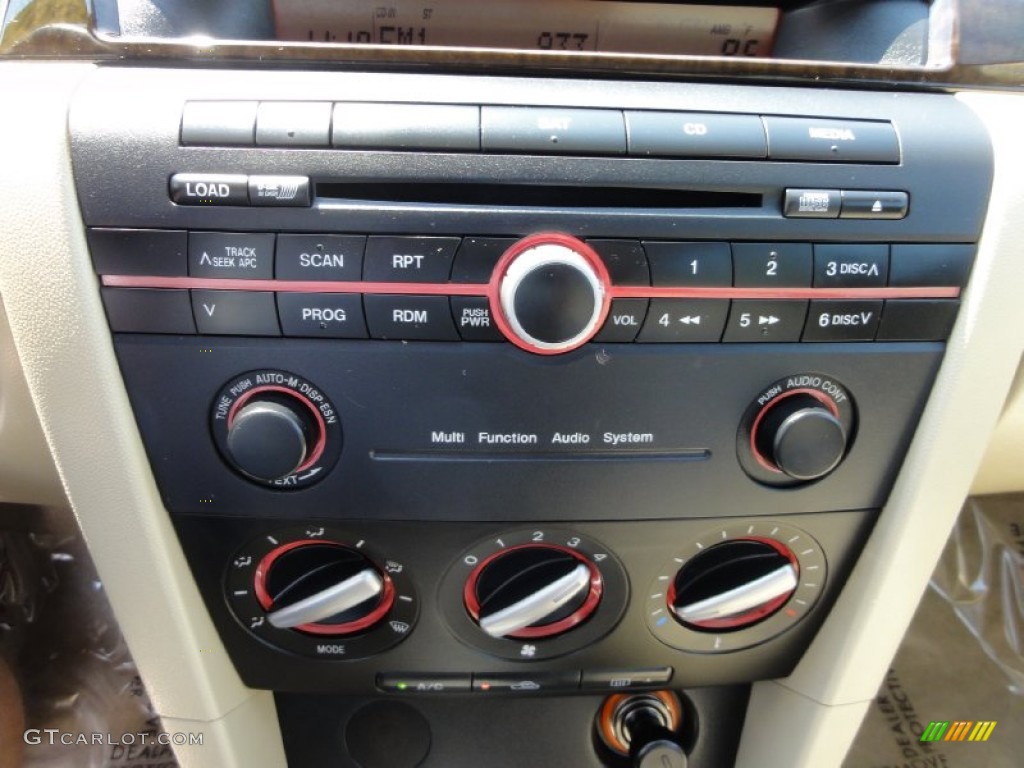 2007 MAZDA3 i Sport Sedan - Ice Blue Metallic / Beige photo #34