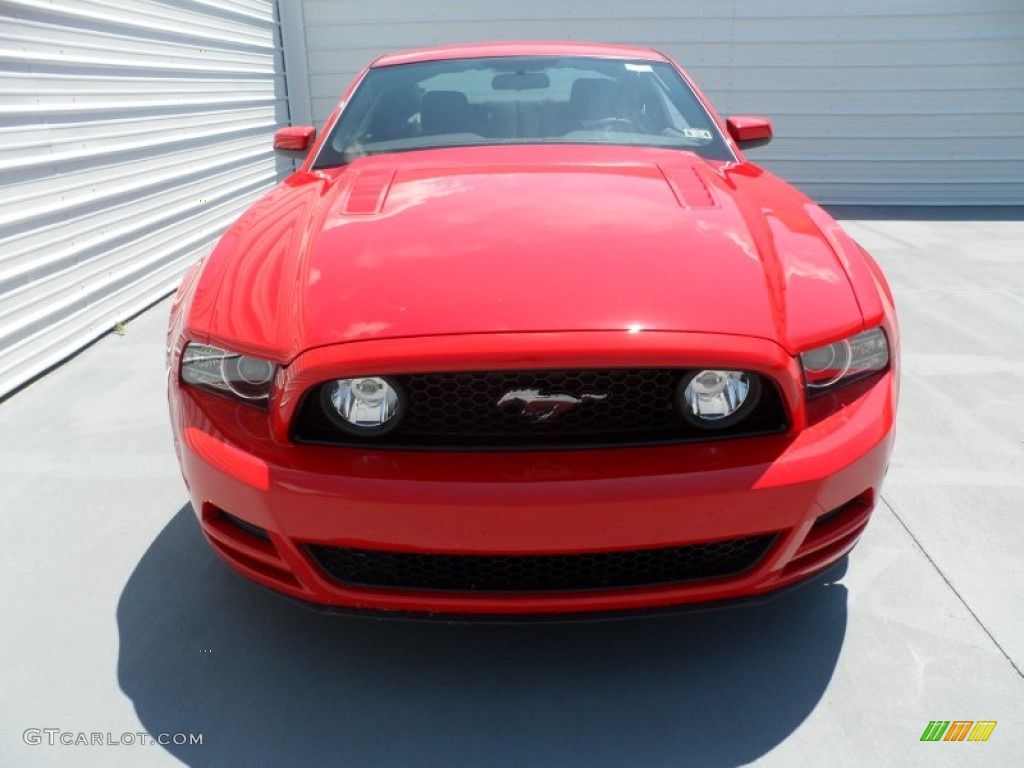 2013 Mustang GT Coupe - Race Red / Charcoal Black photo #8