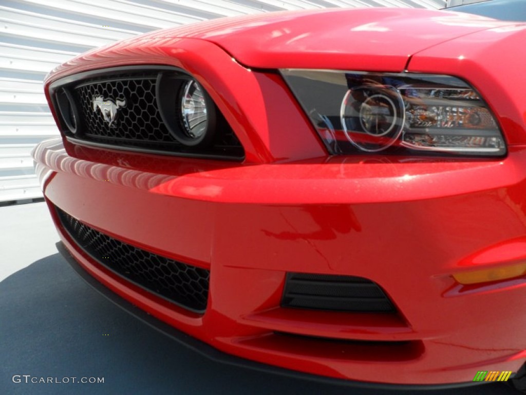 2013 Mustang GT Coupe - Race Red / Charcoal Black photo #10