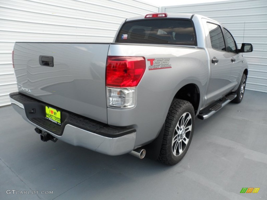 2012 Tundra TSS CrewMax - Silver Sky Metallic / Graphite photo #3