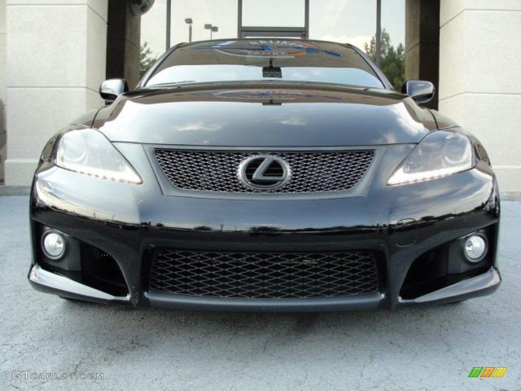 Obsidian Black 2011 Lexus IS F Exterior Photo #66997911