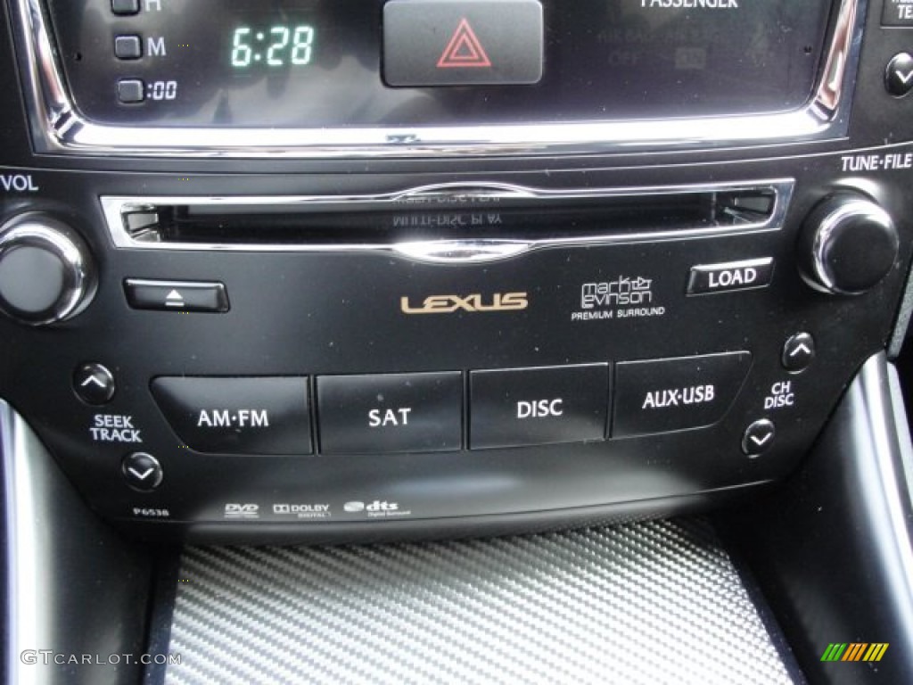 2011 Lexus IS F Audio System Photos
