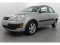 Silver 2007 Kia Rio LX Sedan