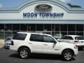 White Suede 2008 Ford Explorer XLT 4x4
