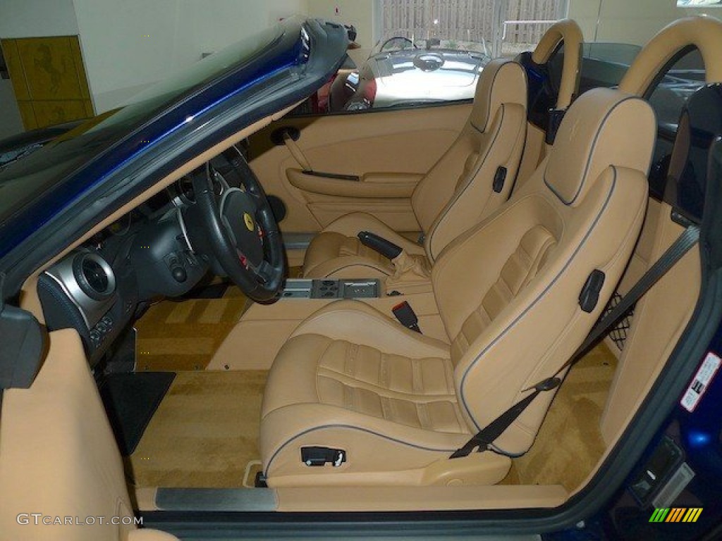 Beige Interior 2006 Ferrari F430 Spider F1 Photo #67000580