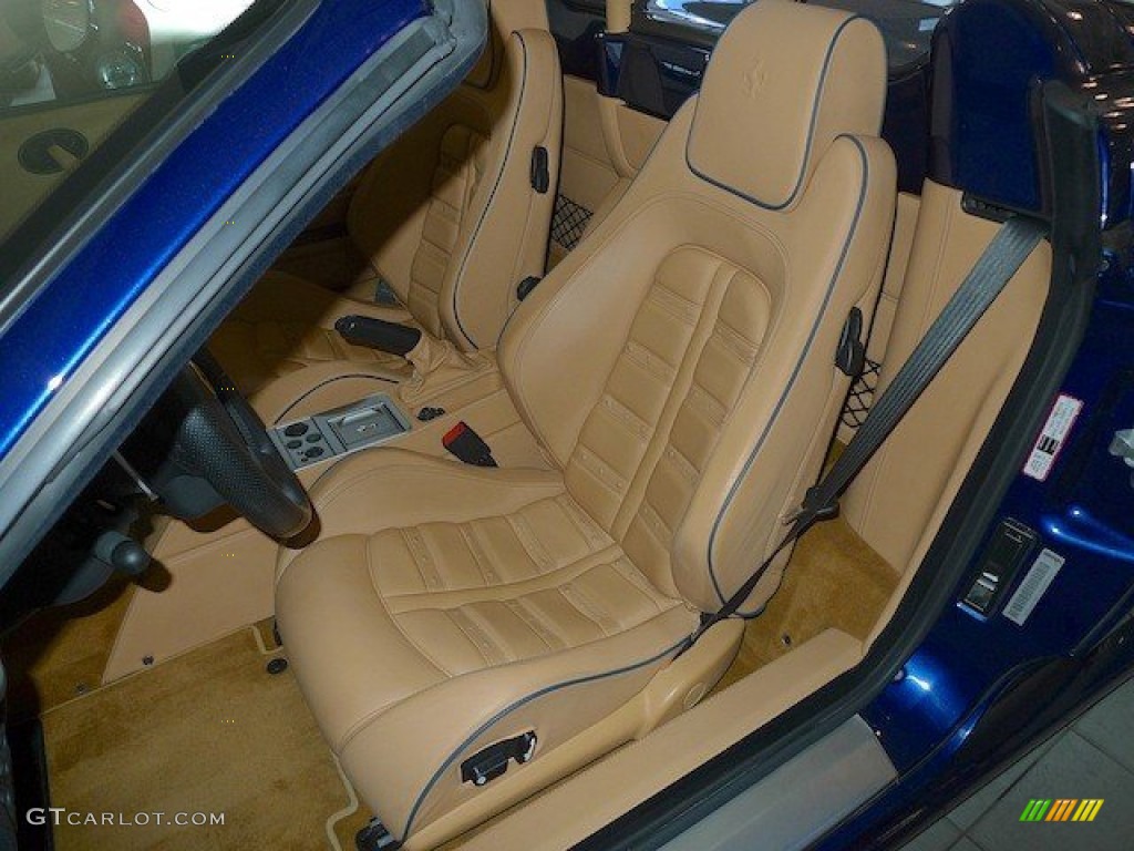 Beige Interior 2006 Ferrari F430 Spider F1 Photo #67000588
