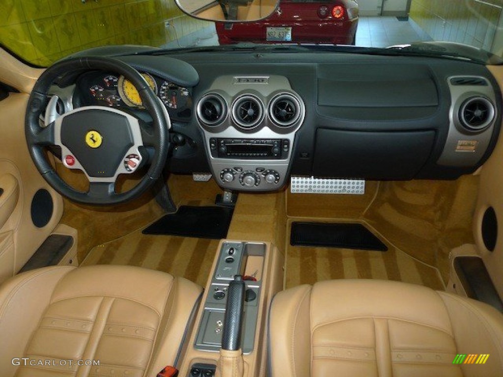2006 Ferrari F430 Spider F1 Beige Dashboard Photo #67000609