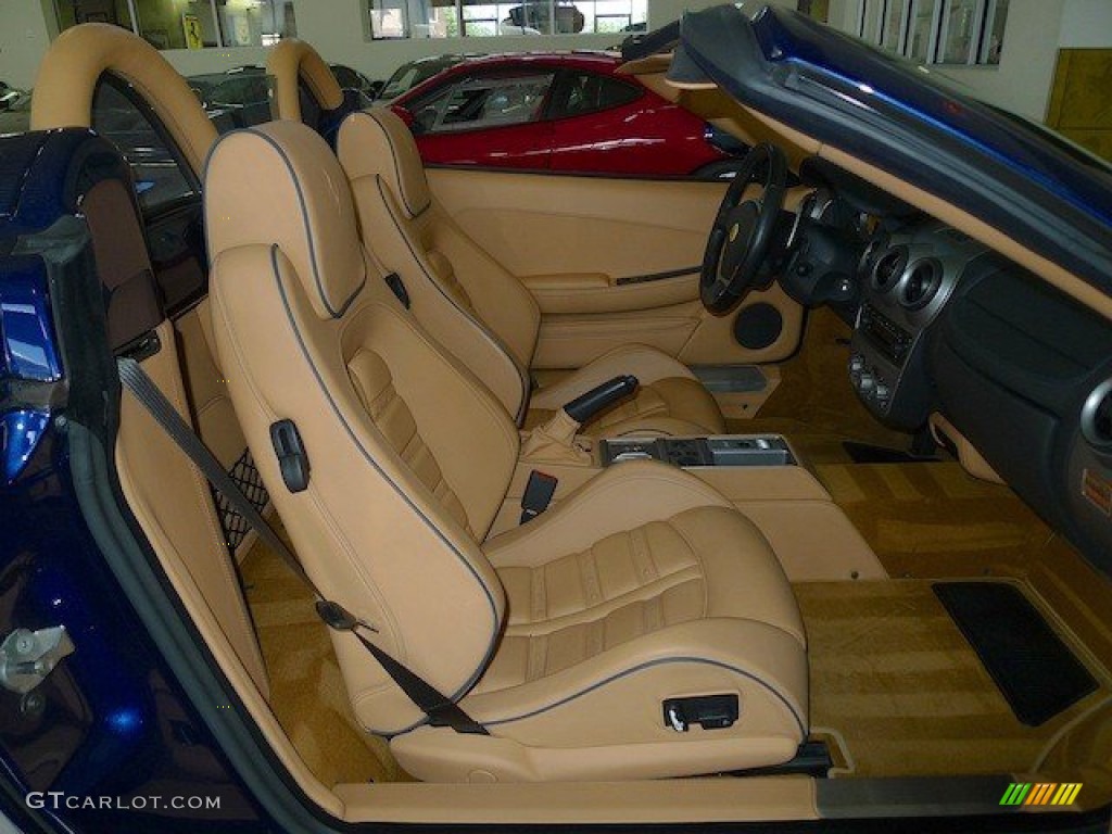 Beige Interior 2006 Ferrari F430 Spider F1 Photo #67000709