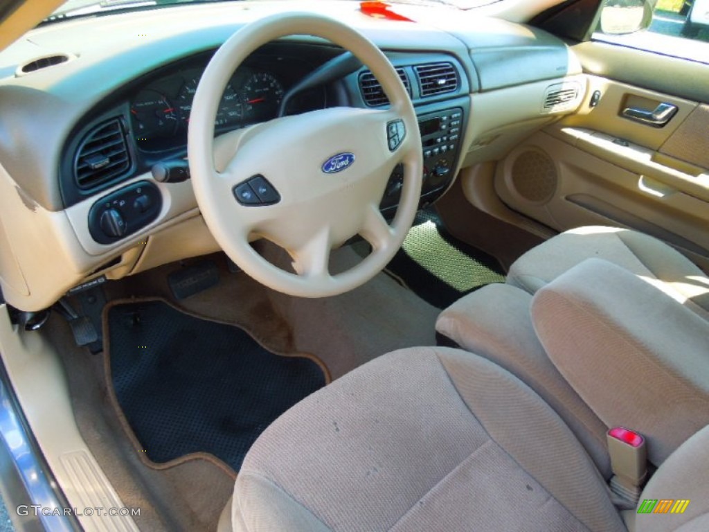 Medium Parchment Interior 2000 Ford Taurus SES Photo #67000720