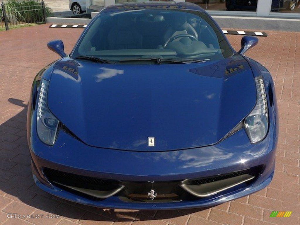 Blue Scozia (Dark Blue) 2010 Ferrari 458 Italia Exterior Photo #67000846