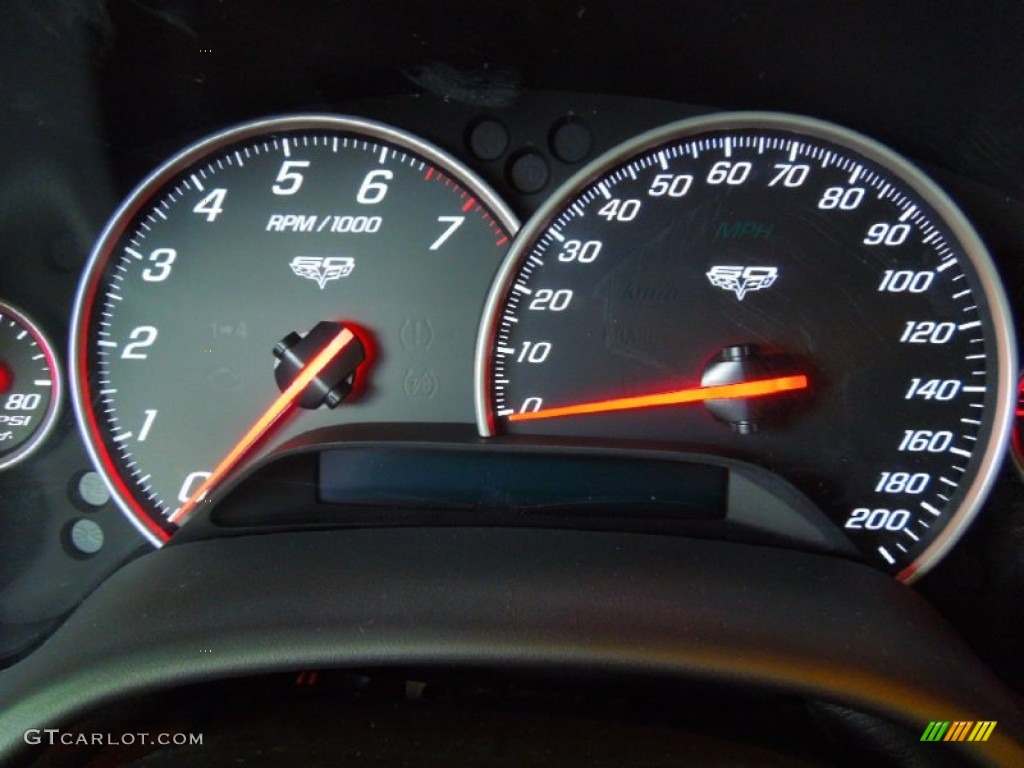2013 Chevrolet Corvette Grand Sport Coupe Gauges Photo #67001833