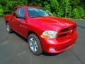 2012 Deep Cherry Red Crystal Pearl Dodge Ram 1500 Express Quad Cab 4x4  photo #1