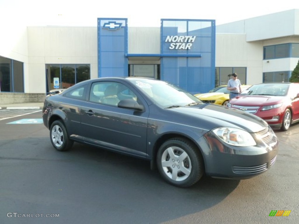 2008 Cobalt LS Coupe - Slate Metallic / Gray photo #1